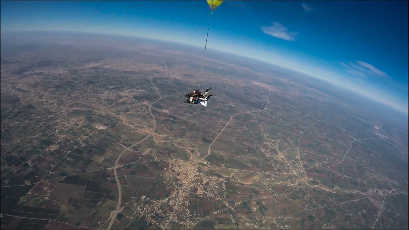 Skydiving-benimellal - Taroudant -Parachutisme - Maroc